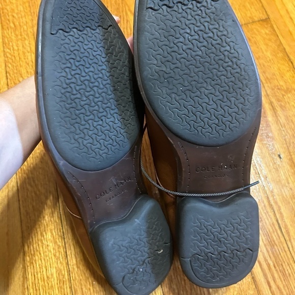 Cole Haan Men's 11.5 M Holland Grand Plain Toe Oxford Brown Leather Shoes - Picture 7 of 9
